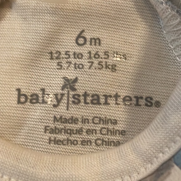 Baby Starters kids dress size 6 months matching socks & bow NWT price is firm - Picture 9 of 11
